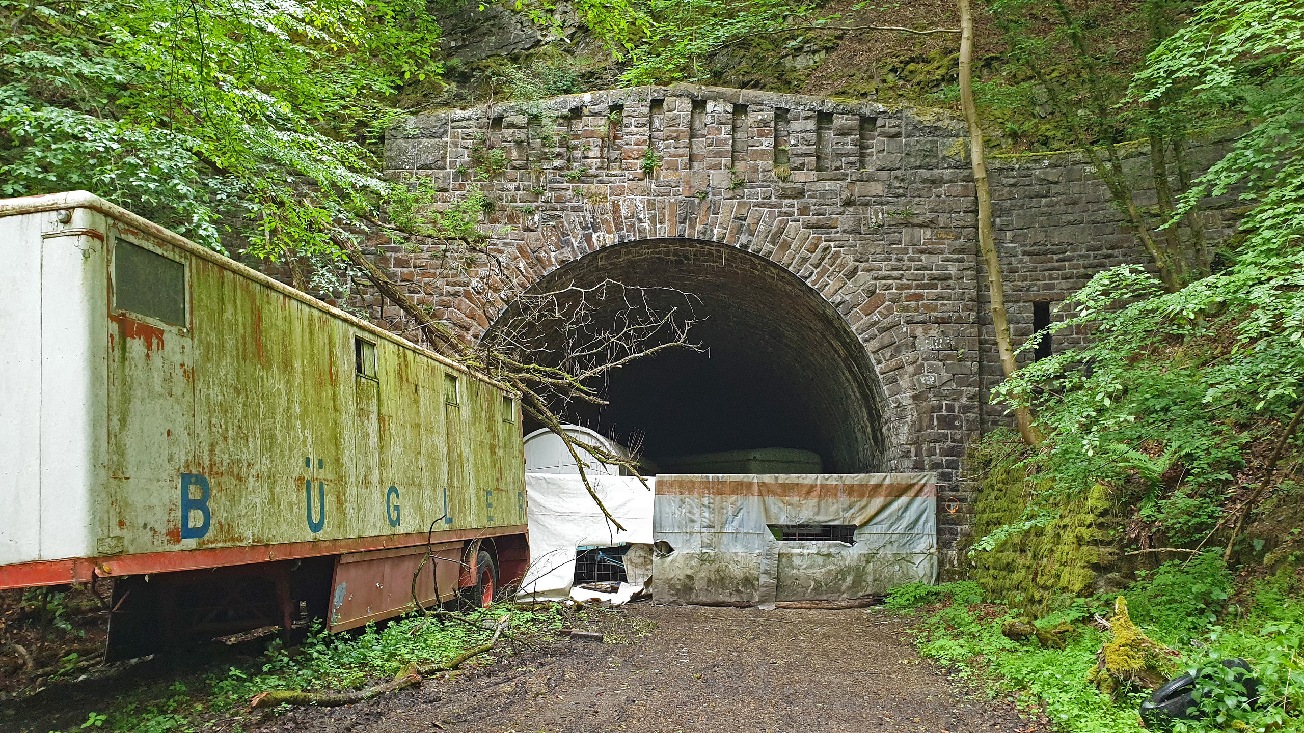 Tunnelportal ehemalige Ahrtalbahn (Schellenberger Tunnel)